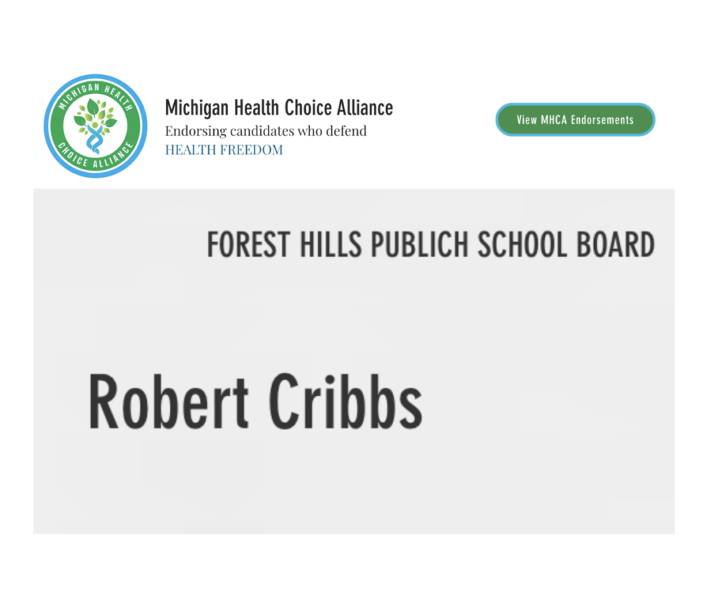 Robert Cribbs Michigan Health Choice Alliance