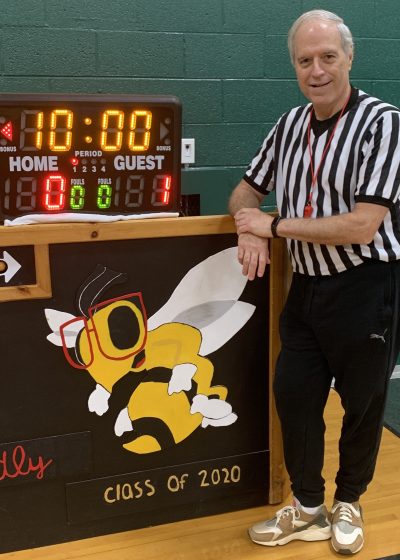 Robert Officiating Middle School Basketball